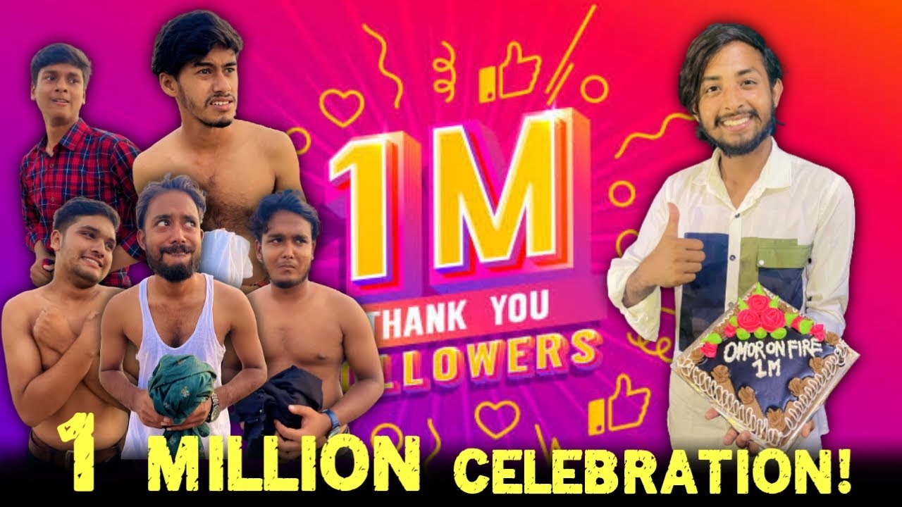 1 million এর খুশিতে মাওয়া গিয়ে সবার কি হাল হলো | Vlog-5 | Omor On Fire Vlog | It’s Omor |