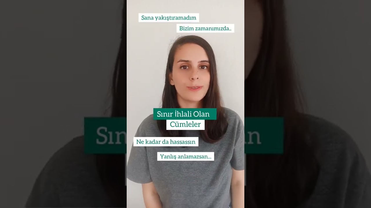 Sınır İhlali Olan 4 C&uuml;mle #onlineterapi #psikoloji #onlinepsikolog #onlinepsikoterapi #terapist