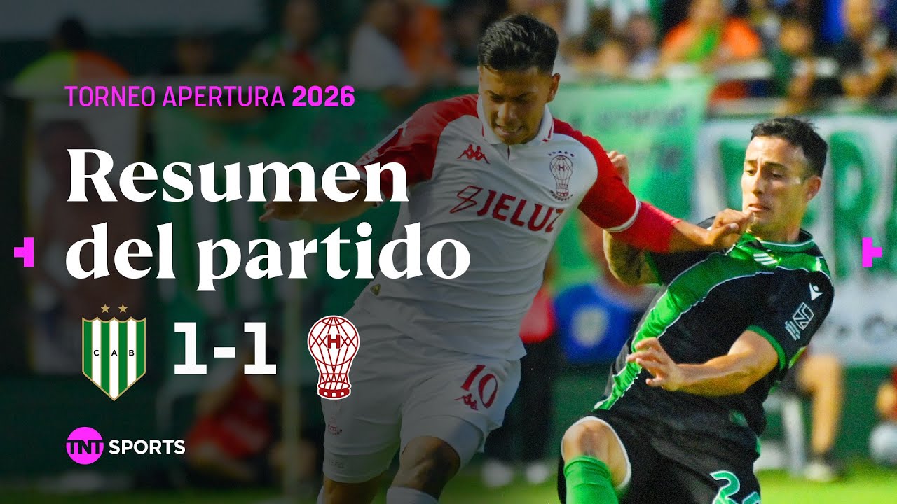 REPARTIERON PUNTOS EN EL SUR | #Banfield 1-1 #Huracán | Resumen