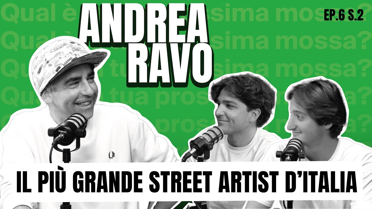 Il più grande STREET ARTIST d'Italia: Andrea RAVO Mattoni | EP.6 ST.2
