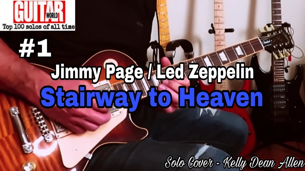 STAIRWAY TO HEAVEN Solo Cover - Jimmy Page/Led Zeppelin. Greatest Guitar Solos #1 + Commentary