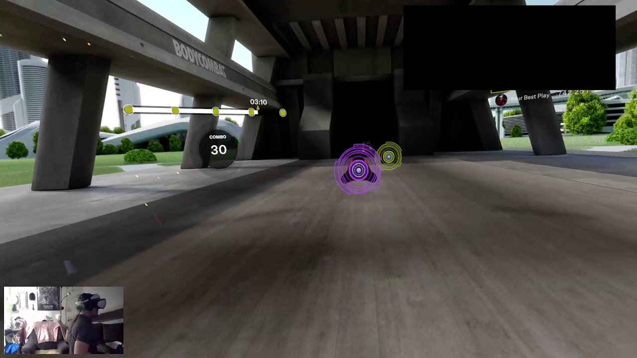 VR boxing training
