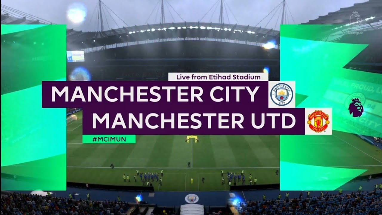 FIFA 22: Manchester City vs Manchester United (Premier League) (PS4 slim)