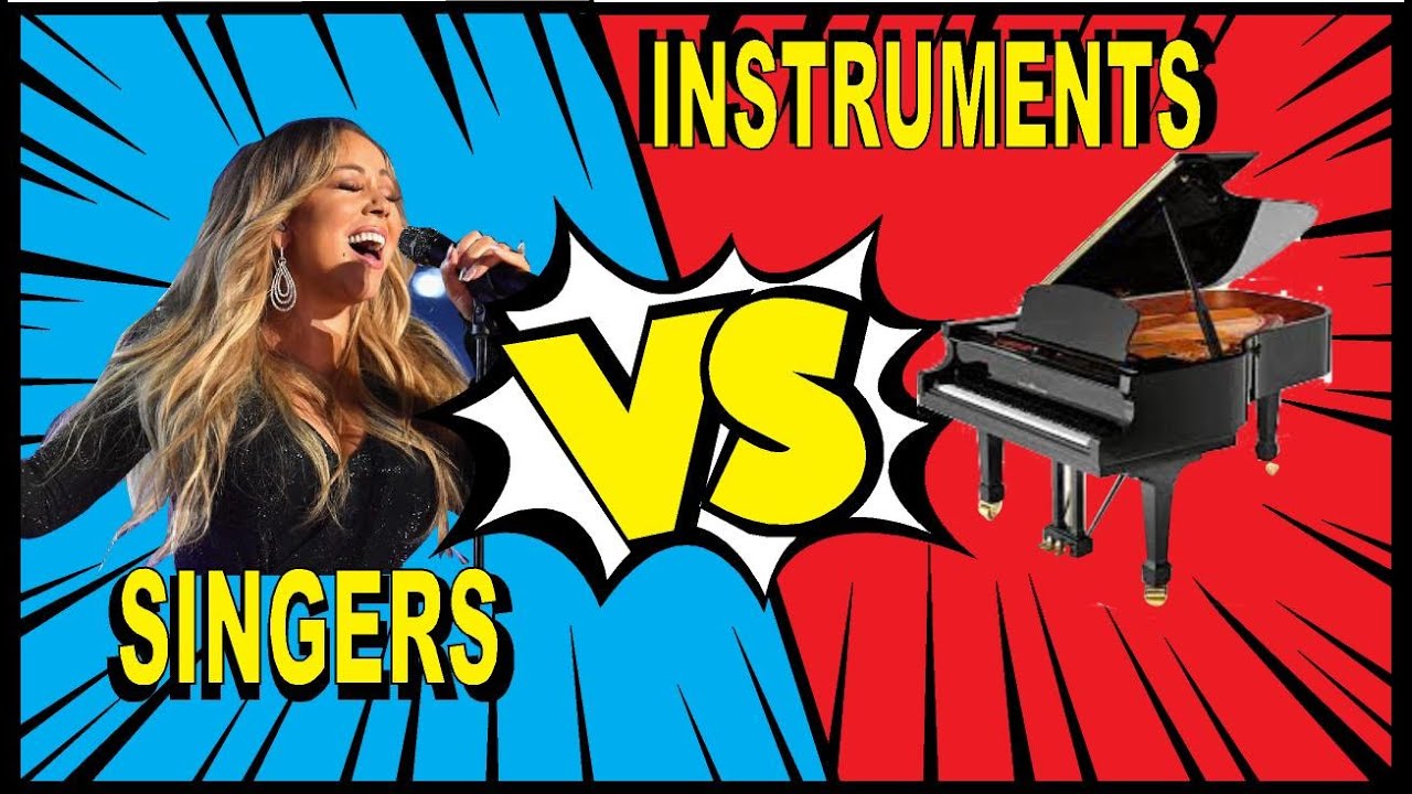 SINGERS VS INSTRUMENTS!!! (Mariah Carey, Tori Kelly, Celine Dion, Yma Sumac,...)