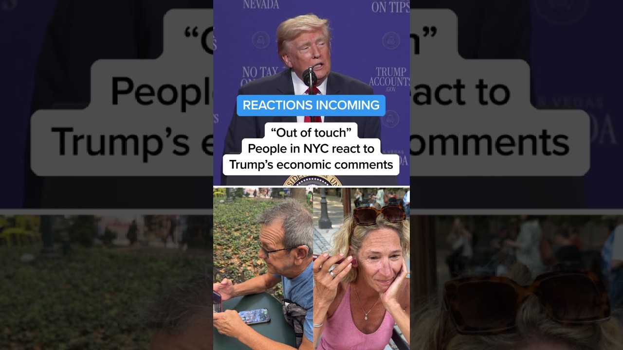 'Out of touch': People in NYC react to Trump's economic comments