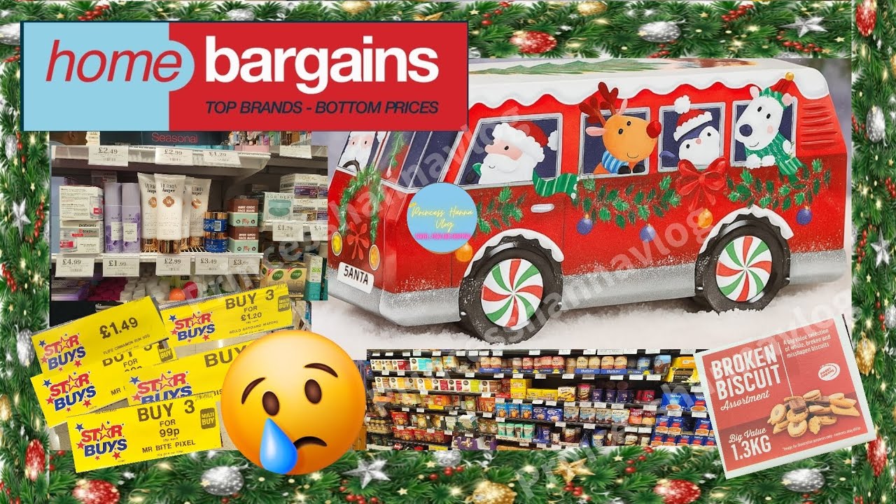 Home Bargains Christmas Haul 🎄 | Decor, Gifts & More! Best home items😅🛒 #christmas #2025 #shopping