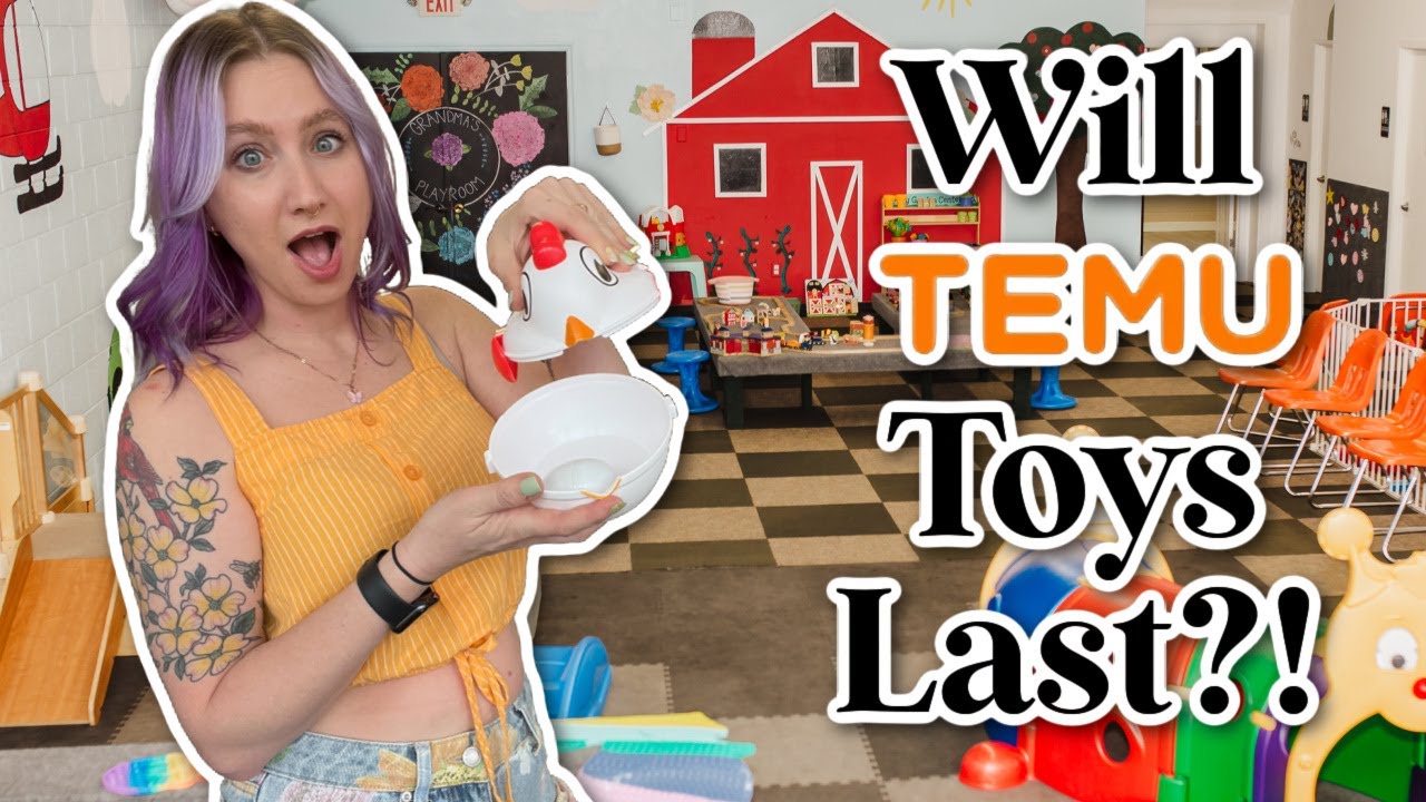Тестирование игрушек от Temu | Стоят ли они того?!