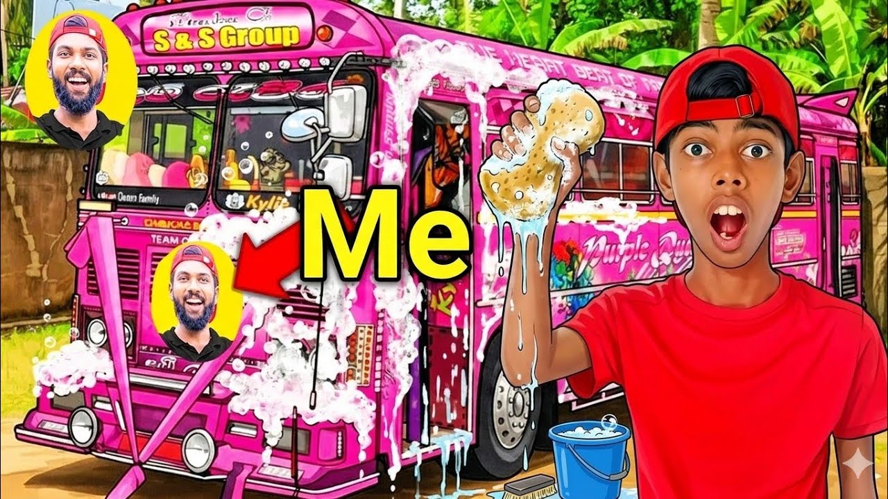 මිනි captionta ලංකාවේ හොදම බස් එක හැදුවා😃❤️❤️@ mini caption