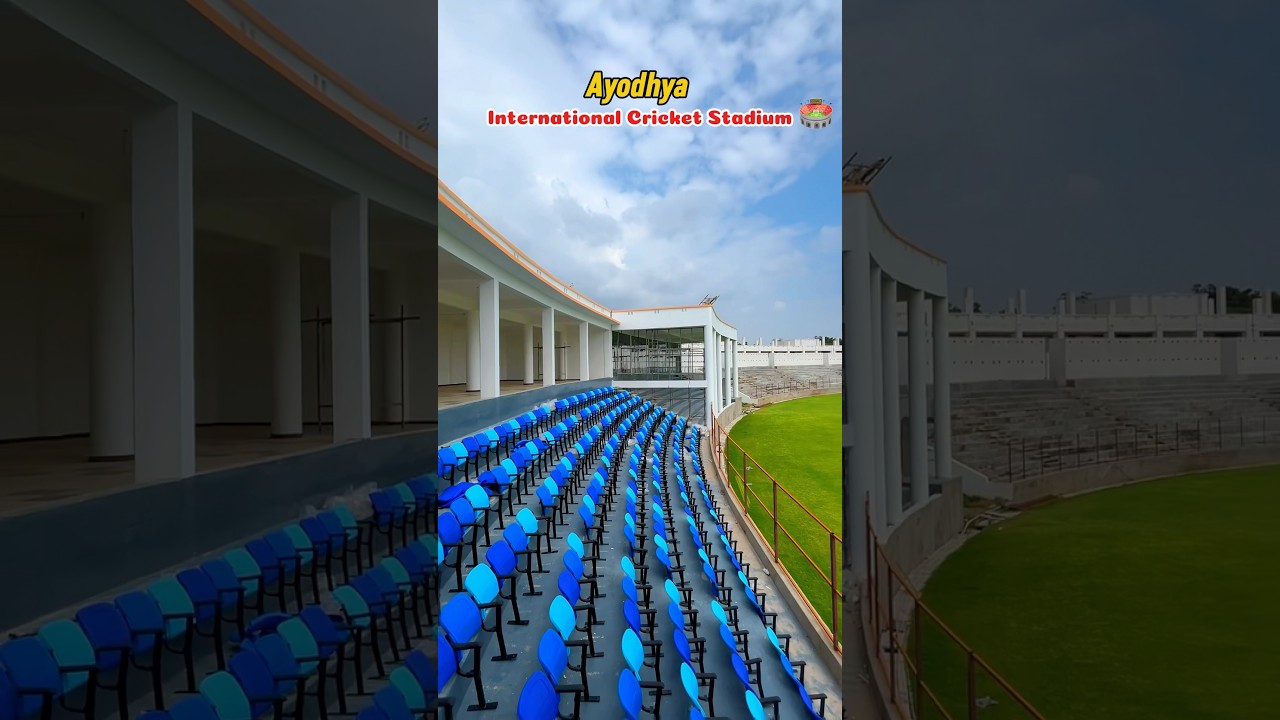 Ayodhya International cricket stadium 🏟️   