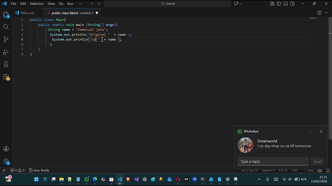 How to Convert String to Uppercase and Lowercase in Java