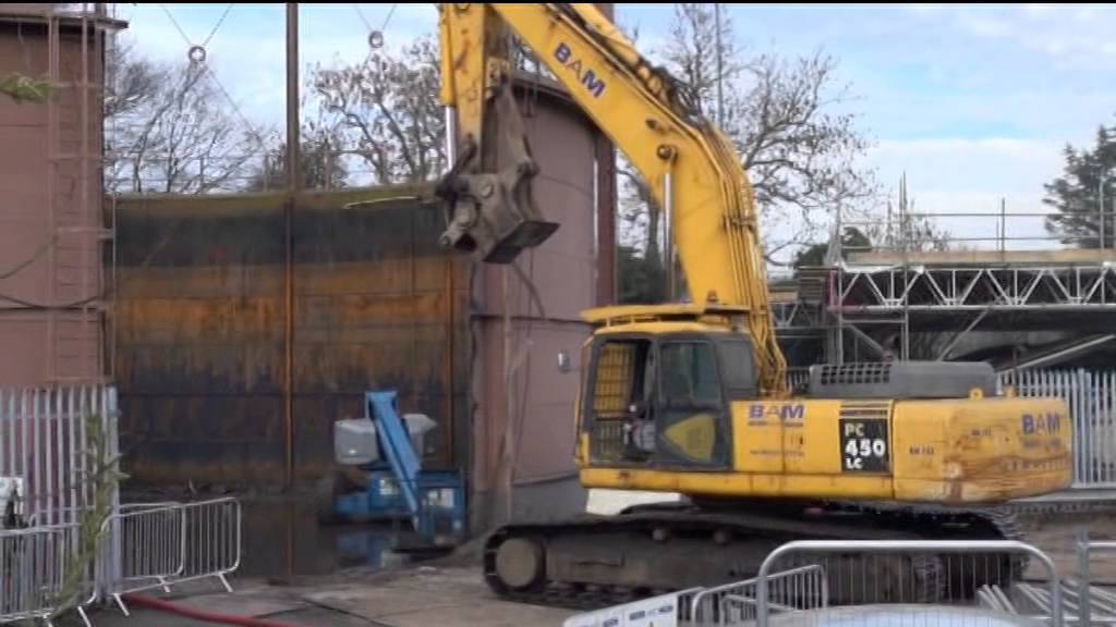 Gas Holder Demolition 2013 - 14