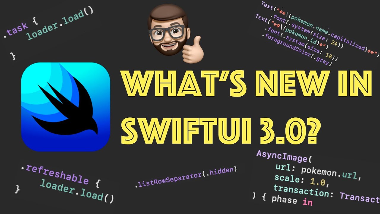 What's new in SwiftUI 3.0? #WWDC21