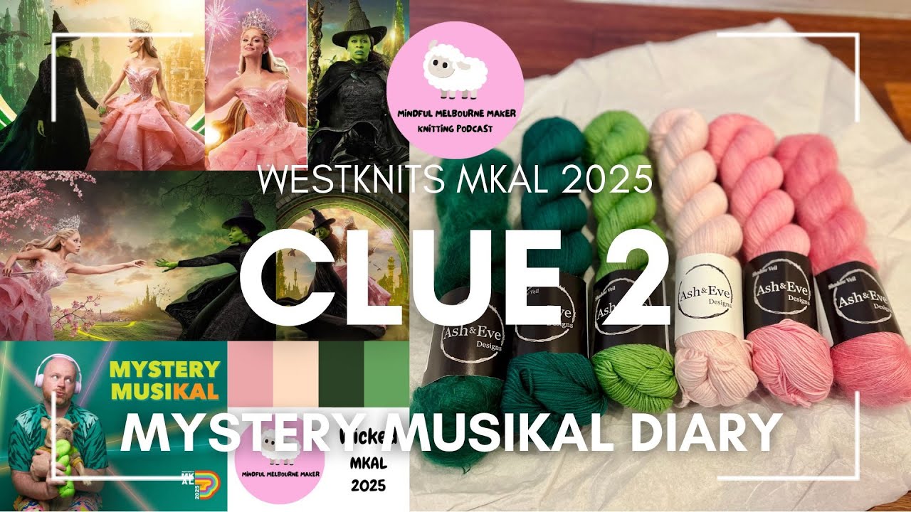 Дневник MKAL | Подсказка 2: Тайна Westknits MusiKAL 2025 | Загогулины и моя волшебная маргаритова...