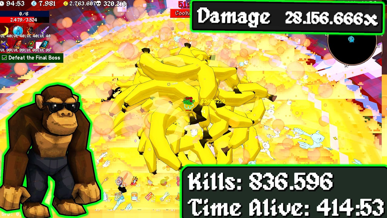 I Became MONKE GOD (real Immortal Build) | Megabonk