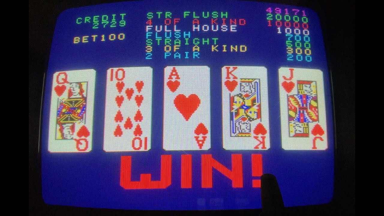 １０円ポーカーロイヤル揃う瞬間