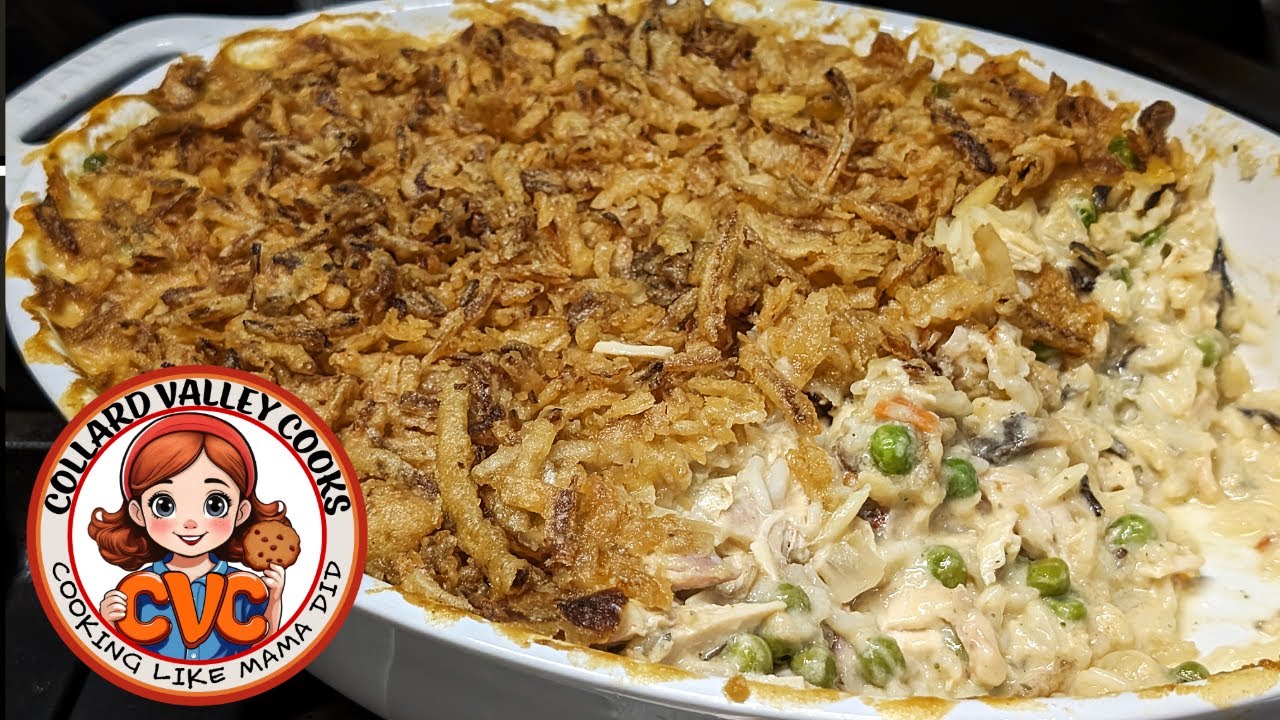 Chicken & Rice Casserole, Southern Cooking Like Mamas