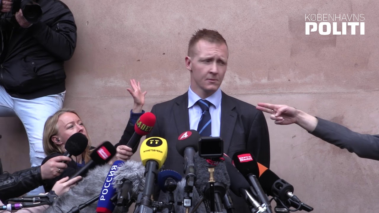 Pressebriefing ifm. dom i ubådssagen 25-04-2018