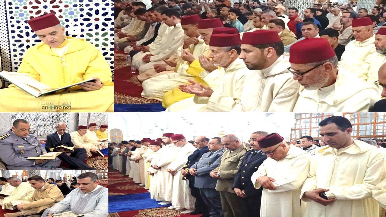 بحضور عامل الناظور.. جموع من المصلين تحيي ليلة القدر بمسجد محمد السادس