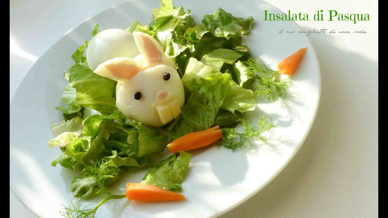 insalata coniglietto di pasqua