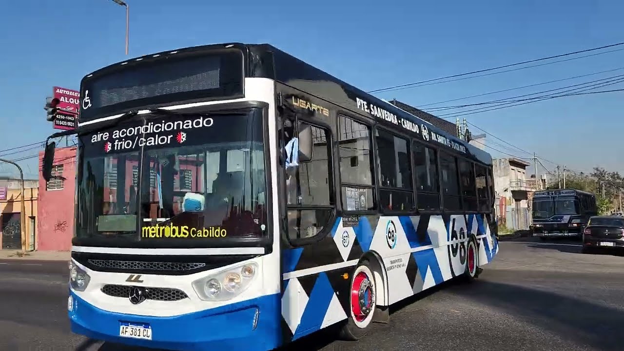 Entrada de la Linea 68 a Quilmes