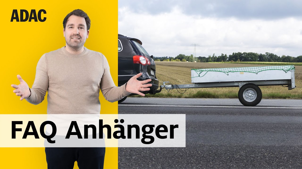 Gewicht, F&uuml;hrerscheinklasse, Strafen: Die h&auml;ufigsten Anh&auml;nger Fragen erkl&auml;rt | Recht? Logisch!