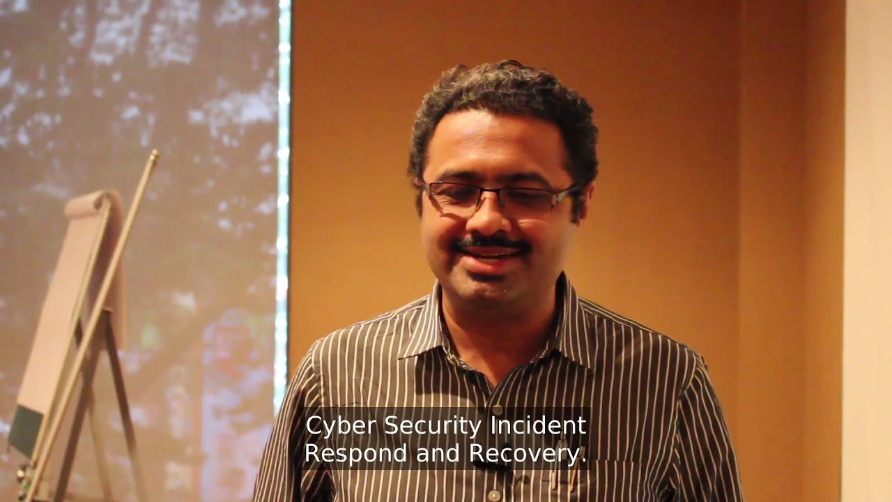 Ashish Adhvaryu, Cyber Security Solution Head, Cognizant - Cyber Incident Response Course Feedback