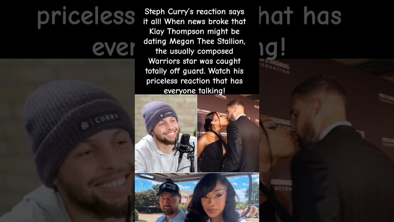Steph Curry LOSES IT Over Klay Thompson & Megan Thee Stallion Dating Rumors! #stephencurry #shorts