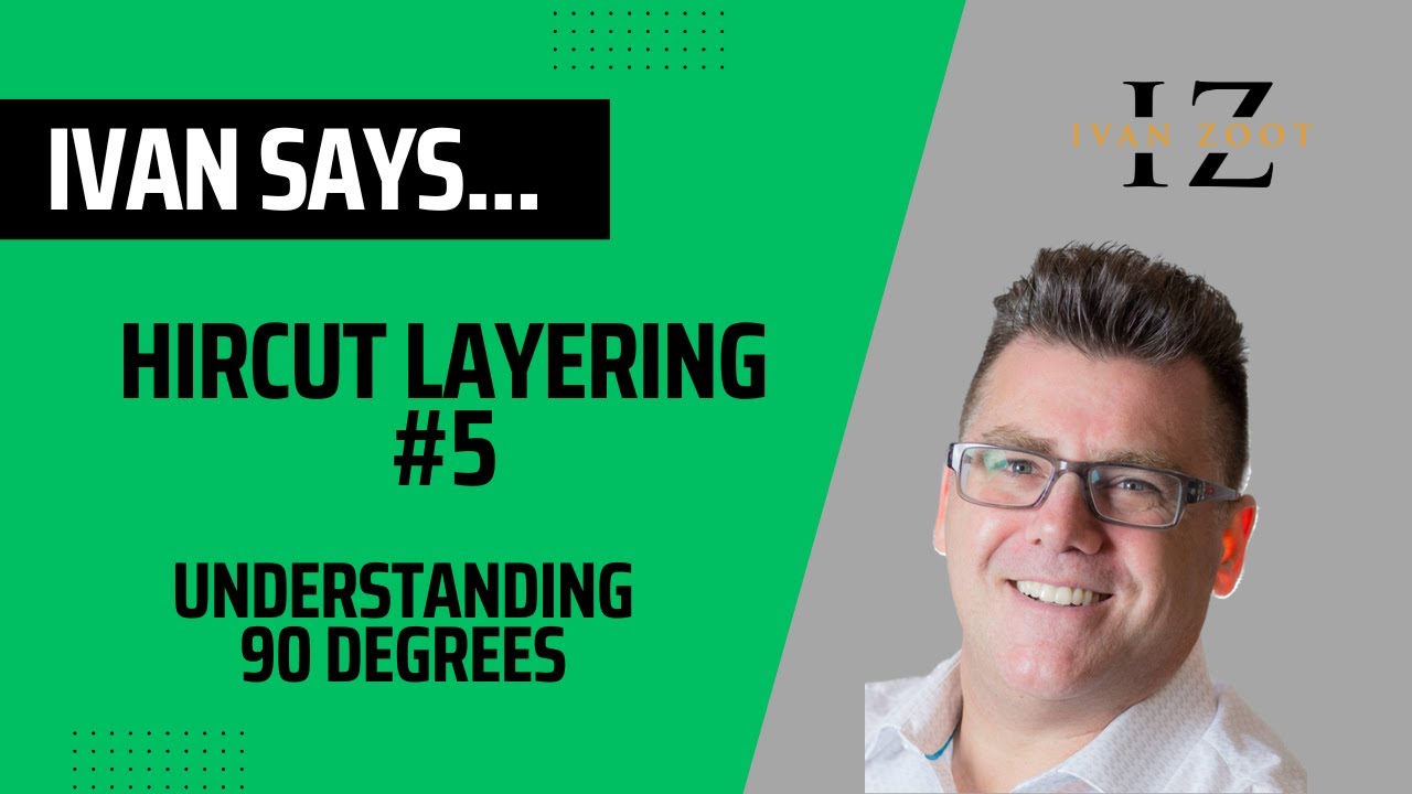 Understanding ninety degree projection angles in layered haircutting