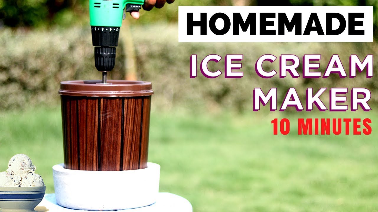 How To Make Ice Cream Machine at Home