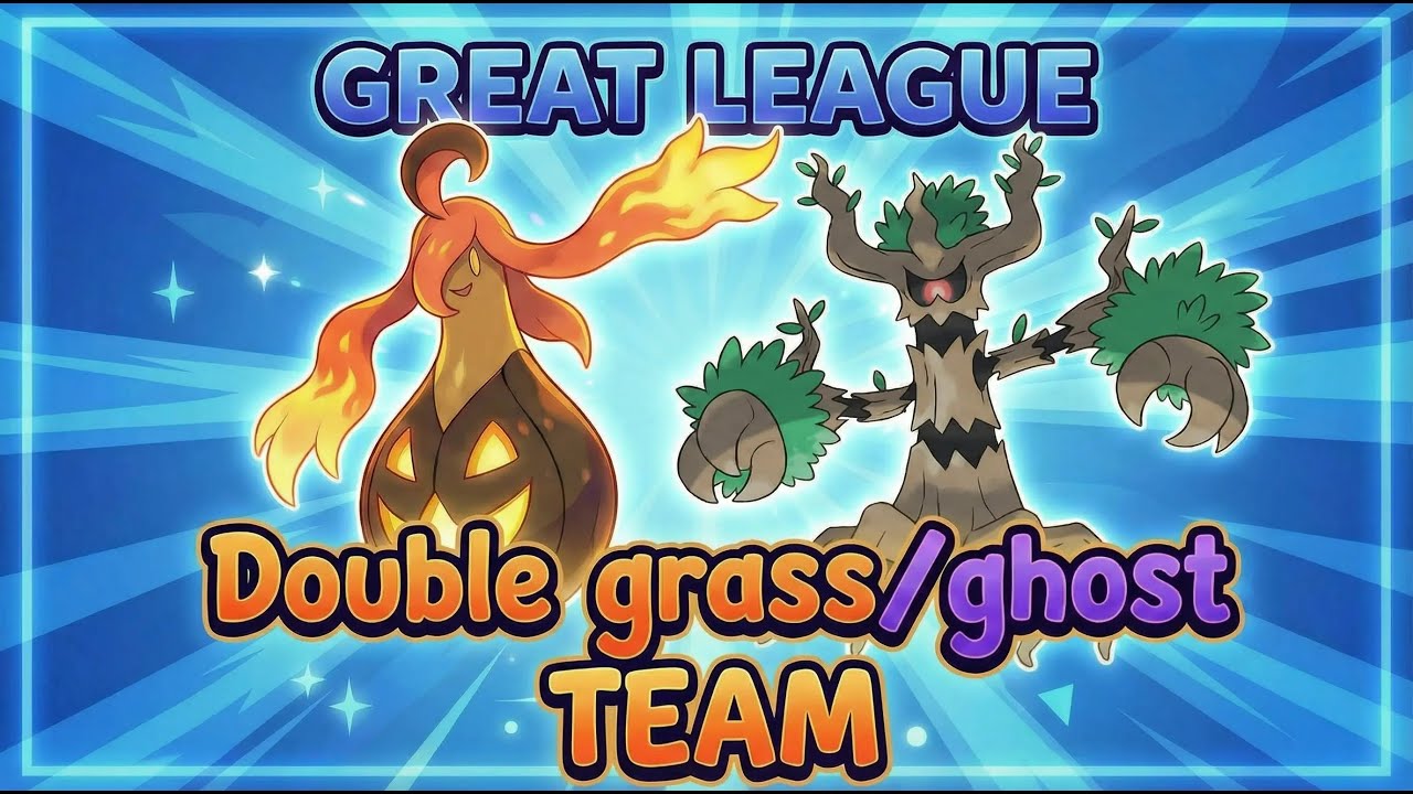 Gourgeist & Trevenant pair up for ABB team | Great League Team |  Pokémon GO Battle League