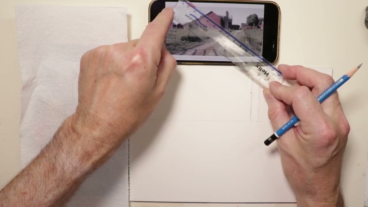 Watercolor Barn Painting covering the Drawing to Finishing Details - with Chris Petri
