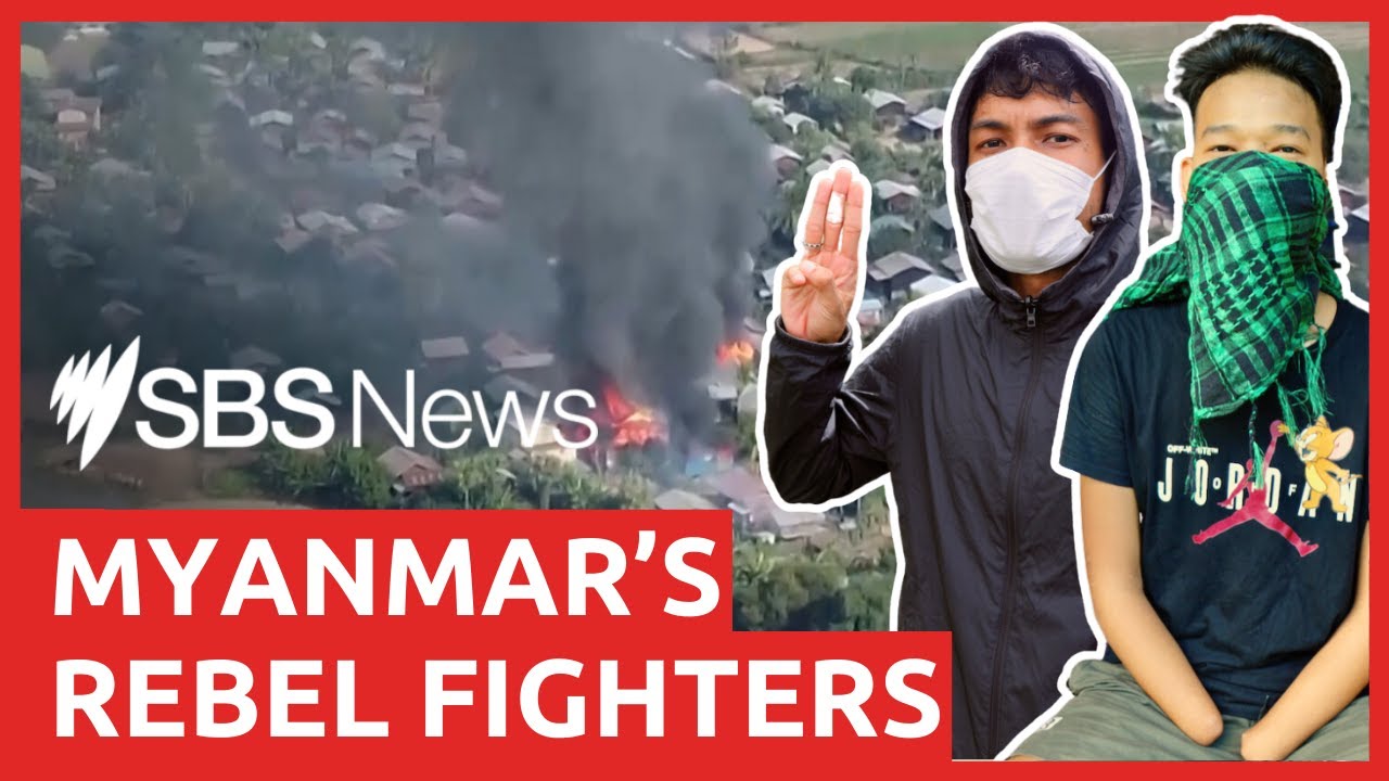 Myanmar civil war: Injured rebels flee to makeshift hospitals on the Thailand border | SBS News
