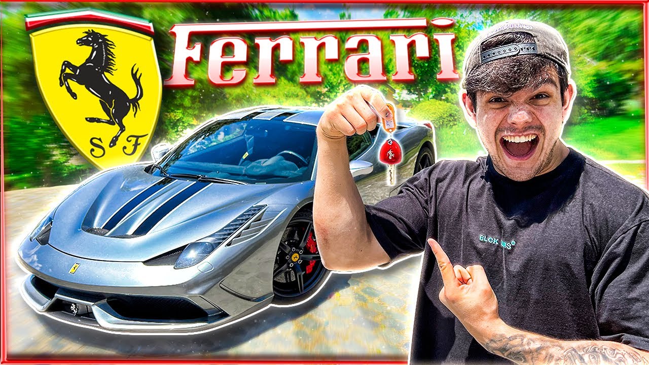 MI PRIMERA VEZ en UN FERRARI!! 🐴🔥 **Casi Poto de la Velocidad**