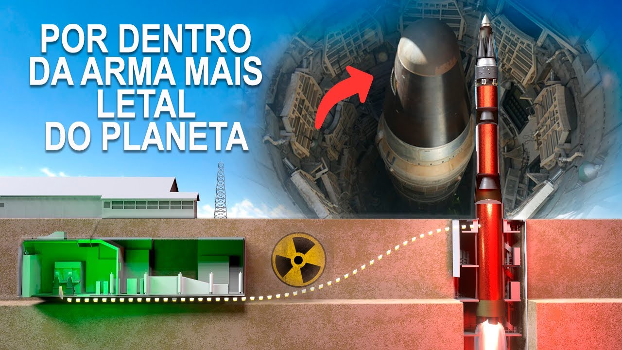 Como Funcionam os Silos Nucleares dos Estados Unidos? A arma mais letal da terra.
