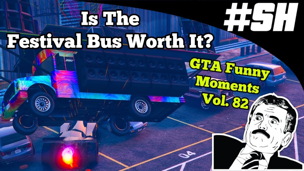 GTA Online&trade; | Is The Festival Bus Worth It? | Funny Moments Vol. 82