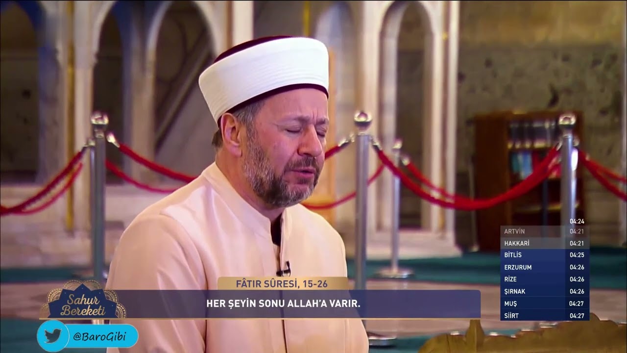Yunus Balcıoğlu - Fatır Süresi 15-26 (Sahur Bereketi 11. Bölüm) (2 Nisan 2023)