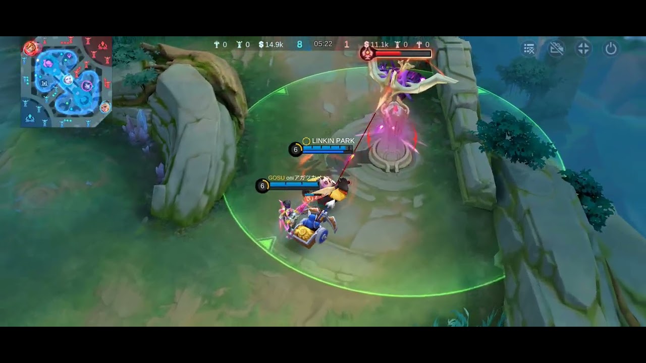 Gameplay MLBB con AKAI en clásica #37