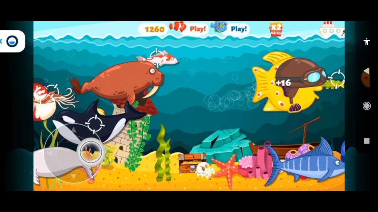 Hra fish eat fish POKI.COM 12,2k score #FishEatFish#Poki#PokiFishEatFish#HighScore