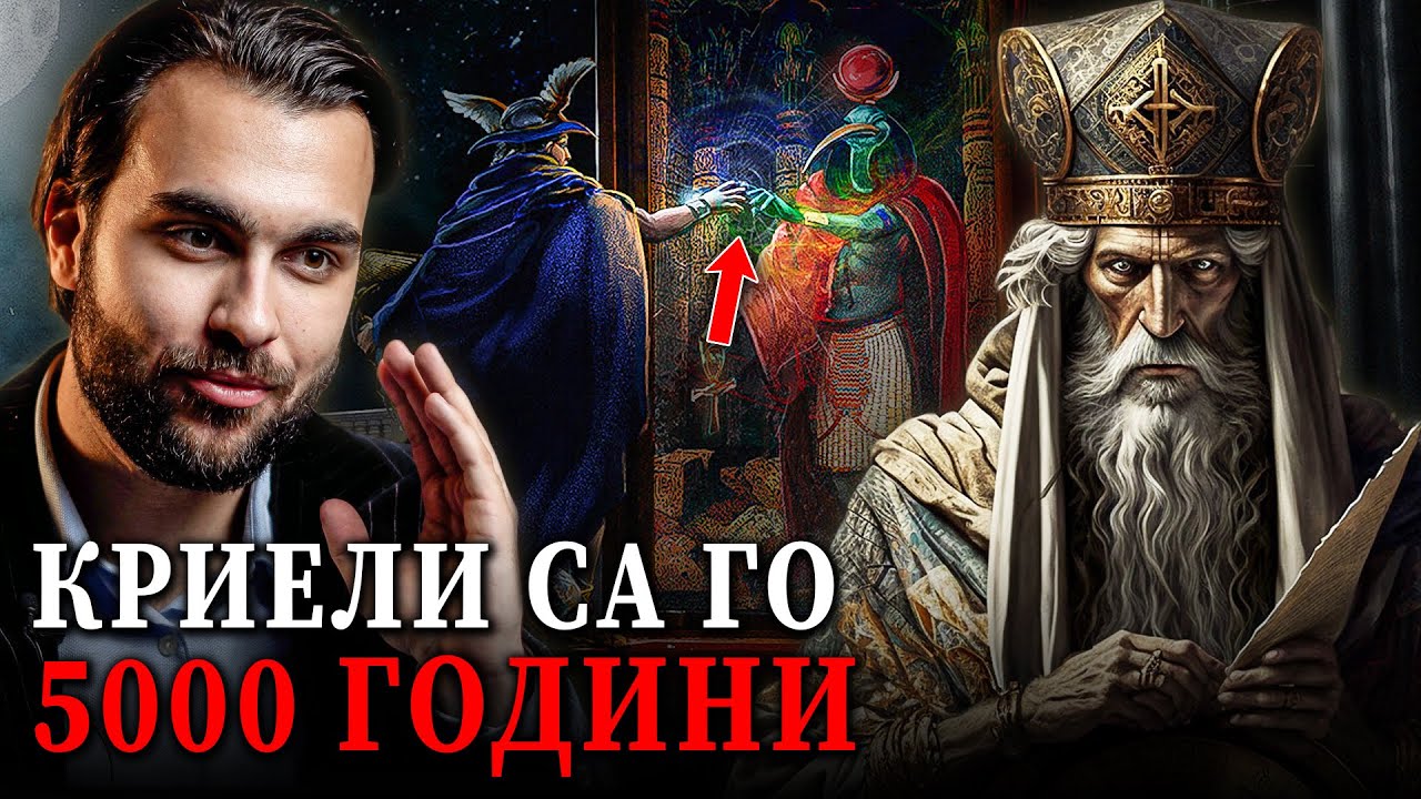 Великият Посветен Хермес и Шокиращите Забранени за Масата Познания - СКРИТАТА РЕАЛНОСТ - (ЕП 95)
