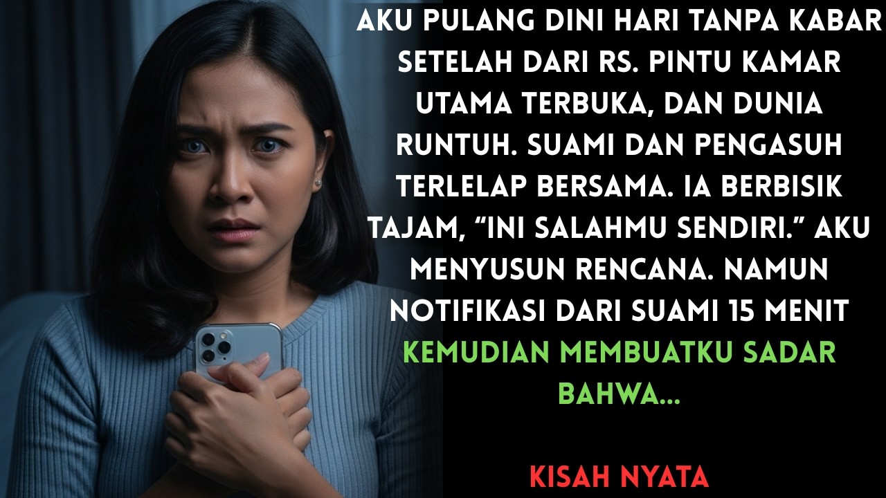 Pulang Dini dari RS, Aku Pergoki Suami Tidur dengan Pengasuh di Kamar Utama