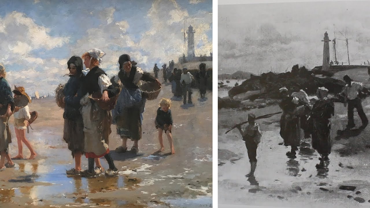 How Sargent Created Paintings Using Multiple Studies