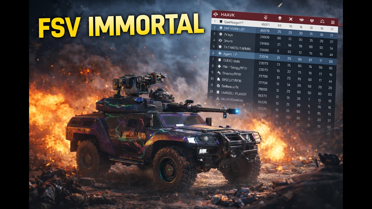 Full Match VU | FSV immortal | Destroy the entire enemy team.