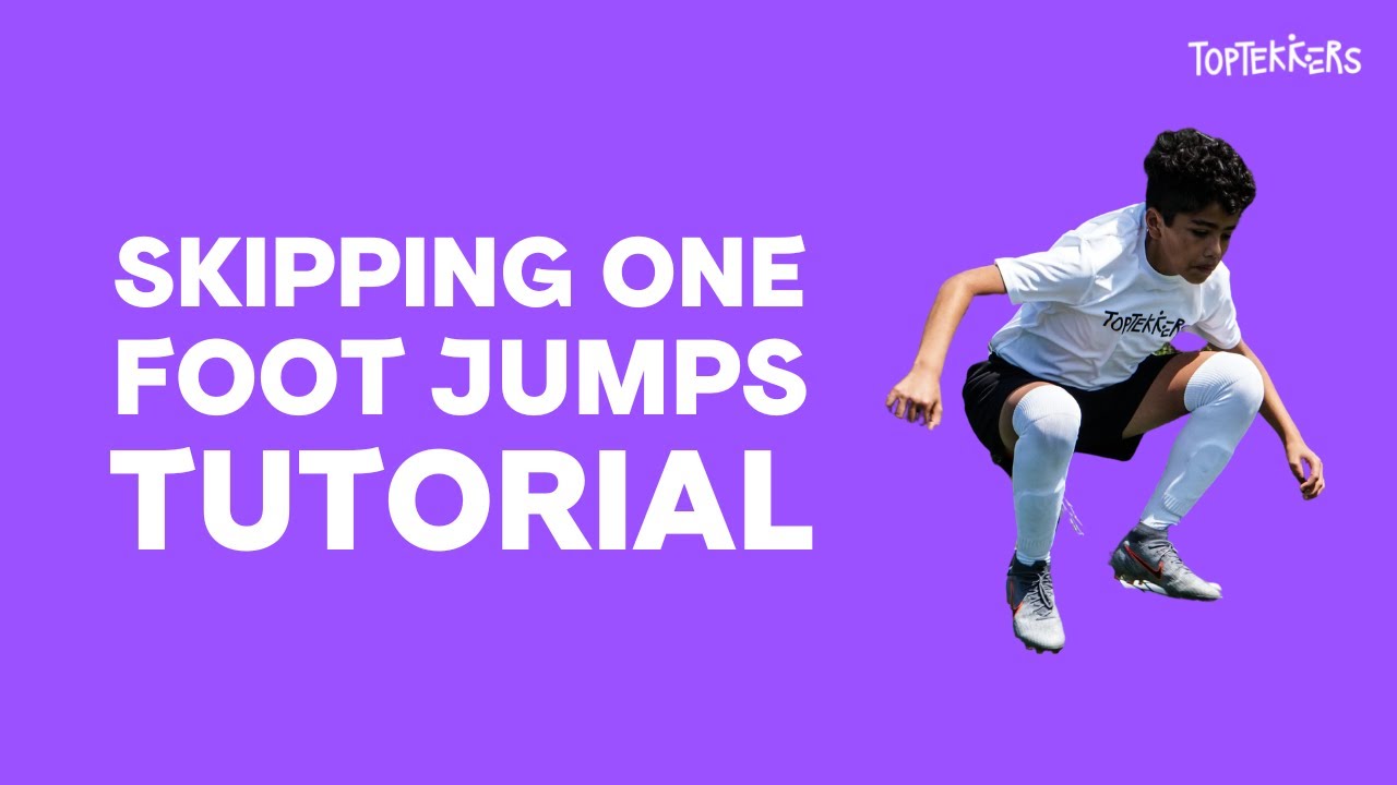 Skipping - One Foot Jumps Tutorial on TopTekkers⚽️📱