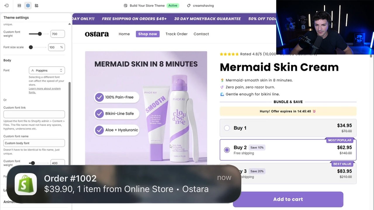speedrunning an entire shopify store (it's not luck)