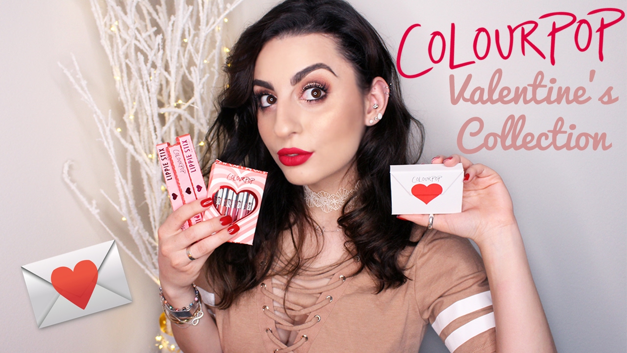 Colourpop Valentine's Collection Swatches!