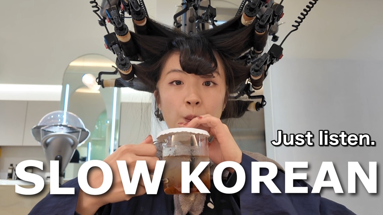 If You&rsquo;re a BEGINNER, WATCH THIS! | Comprehensible Korean Input at a Hair Salon