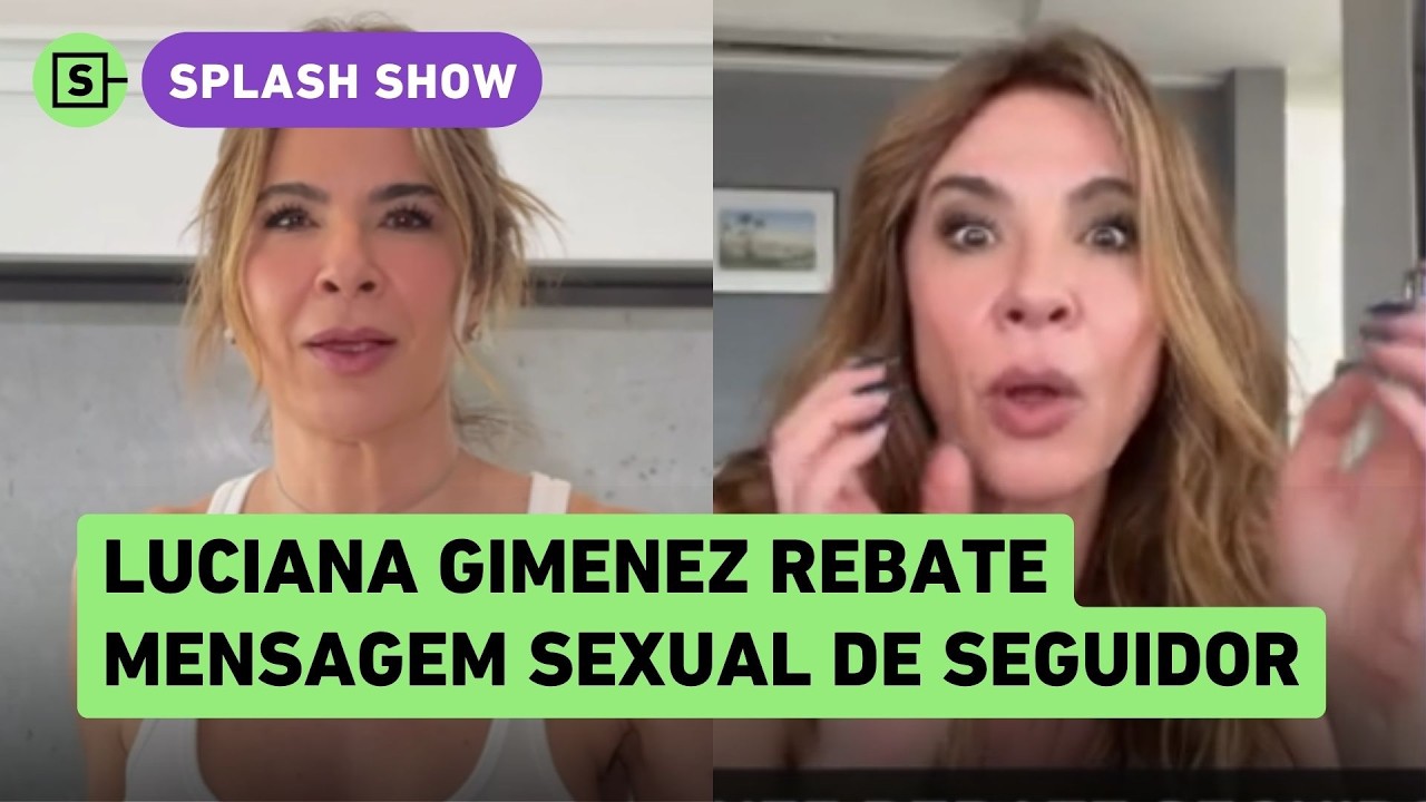 Luciana Gimenez critica seguidor após mensagem de teor sexual nas redes: 'coisa desnecessária'