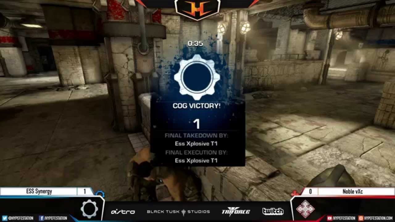 Noble vXc vs ESS Synergy: Aftermath Tournament Round 3 (GOW3)