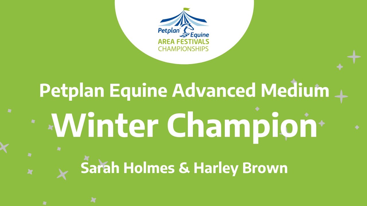 #PetplanFestivals Winter Championship Advanced Medium Silver Winner - Sarah Holmes