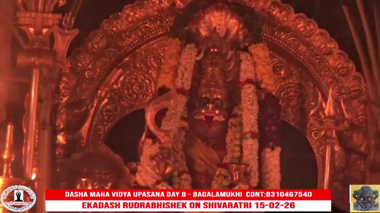 DASHA MAHA VIDYA UPASANA & HOMA DAY 8 - BAGALAMUKHI DT: 26-01-2026